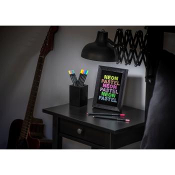 Faber-Castell Buntstifte Black Edition Neon+Pastell 12er Kartonetui